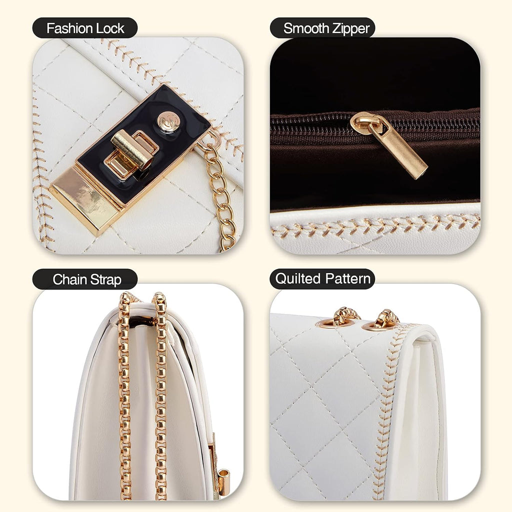 Diamond Cut Flap Purse