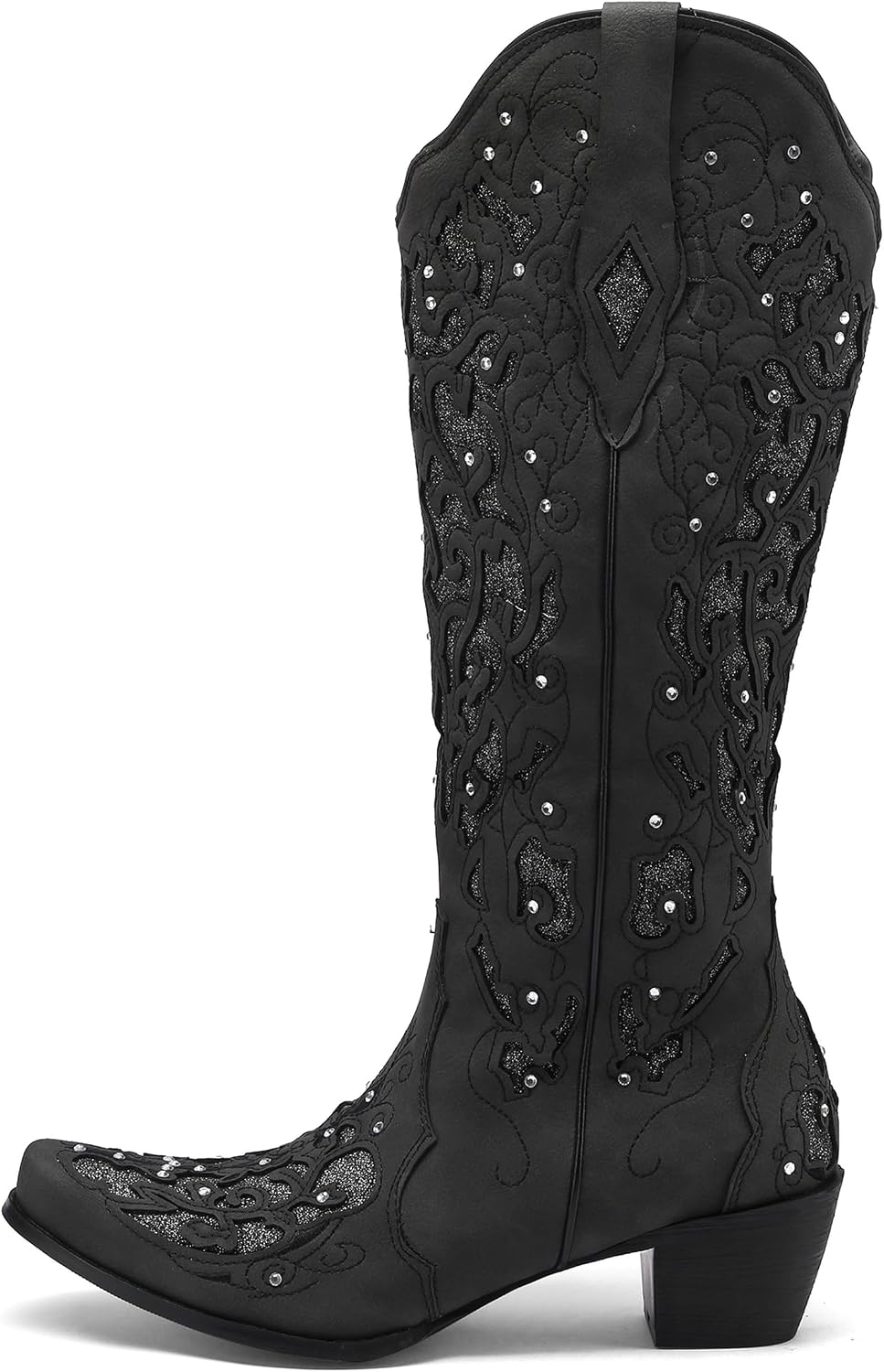 Boulevard Knee-High Boots — Chunky