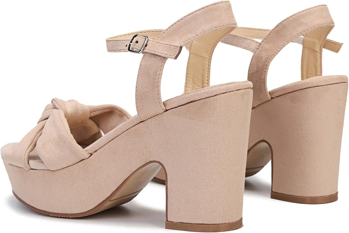 Step Out Suede Platform Sneakers — Chunky