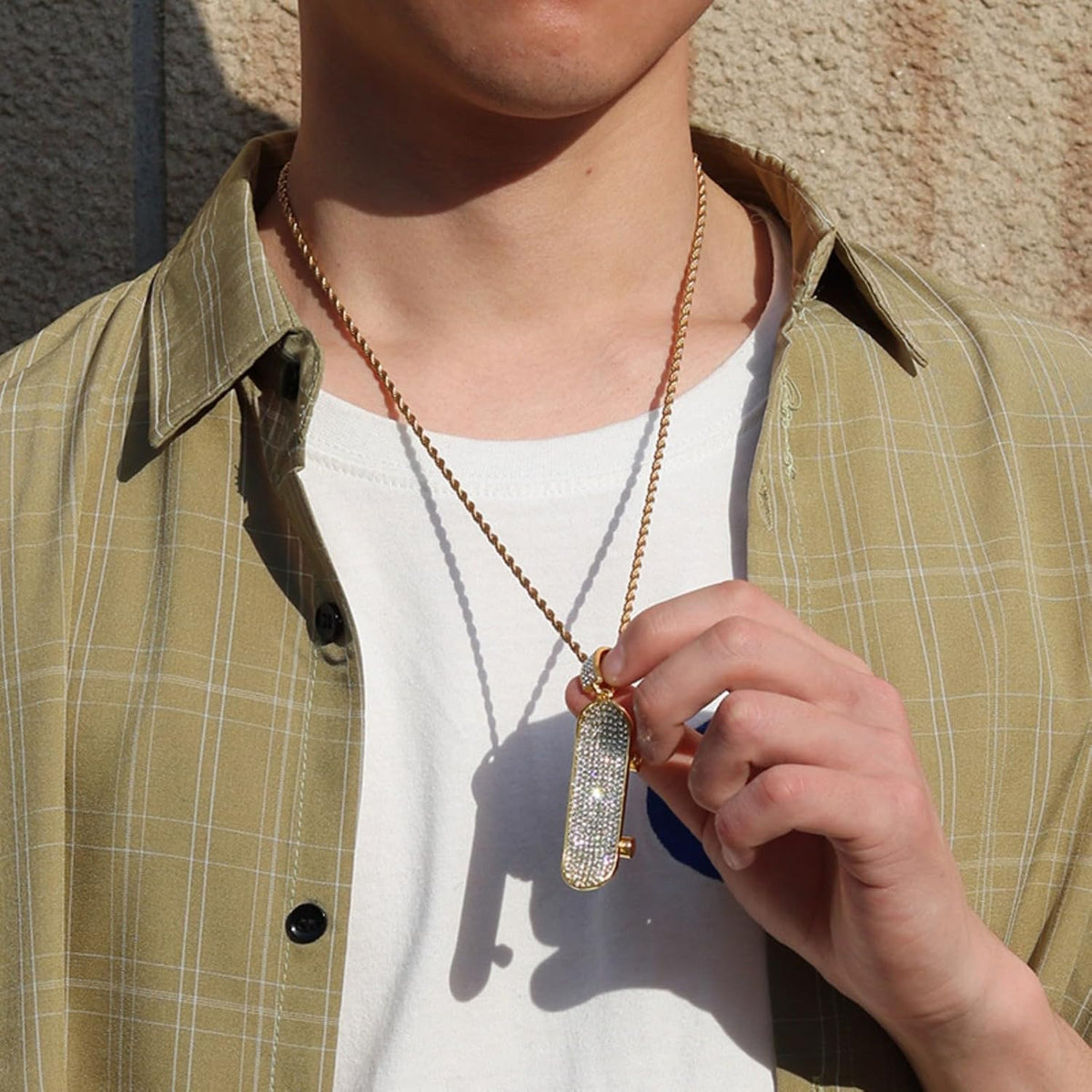 Diamond District CZ Pendant — Iced Out