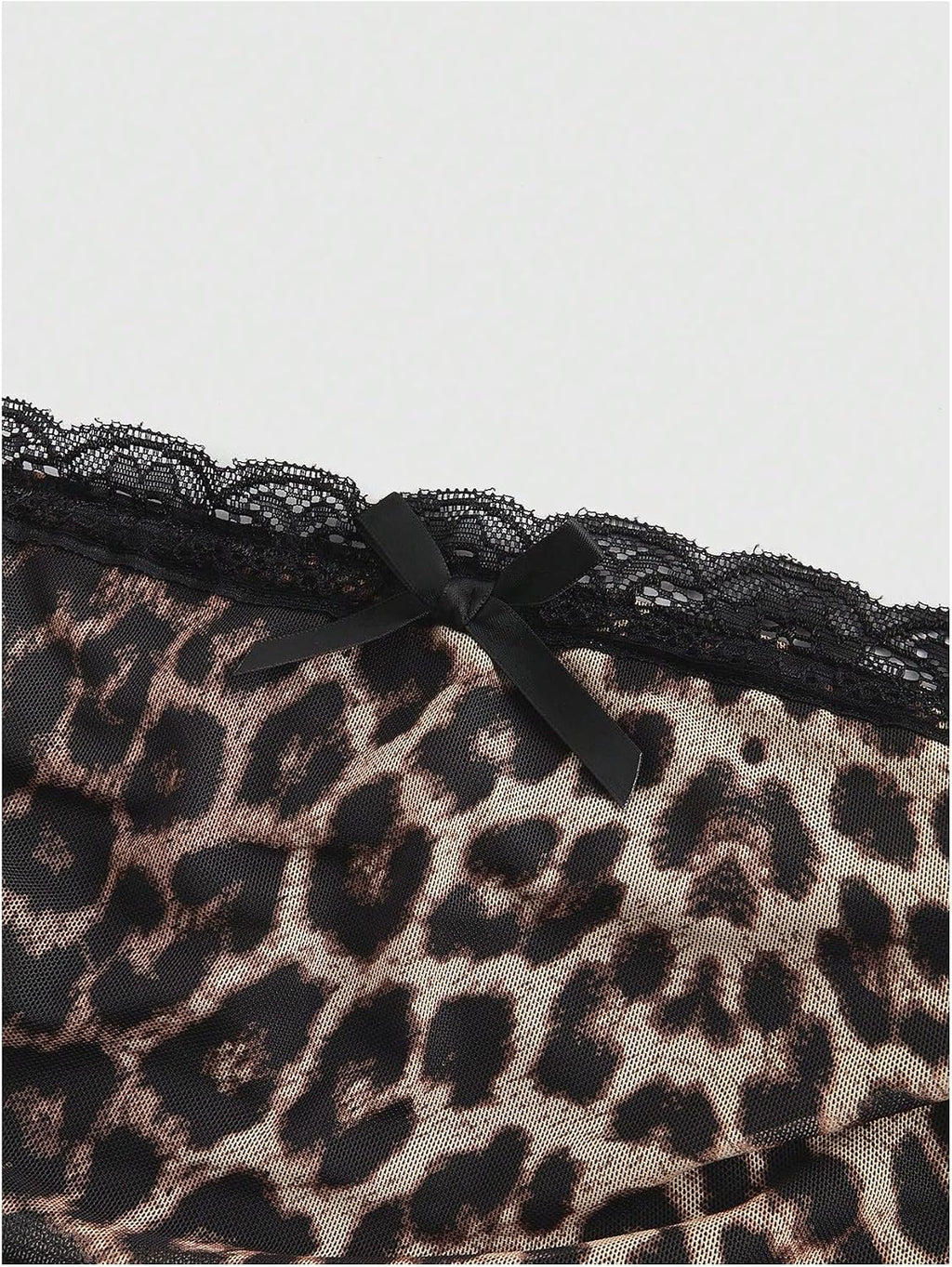 Encore Y2k Cheetah Set Lace Leopard Tube — Women's