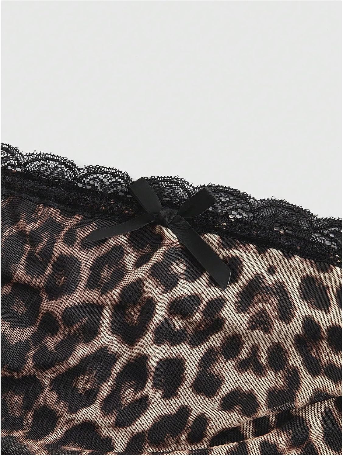 Encore Y2k Cheetah Set Lace Leopard Tube — Women's