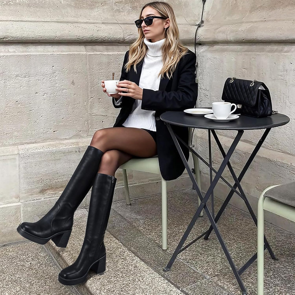 Go Go Platform Boots