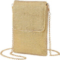 Crystal Gold Chain Clutch