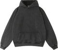 Washed Men Hoodie Oversized Acid Wash Unisex