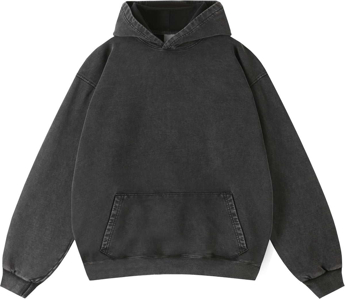 Washed Men Hoodie Oversized Acid Wash Unisex