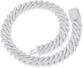 Hall of Fame 18K Gold-Plated Cuban Link Chain — Iced Out