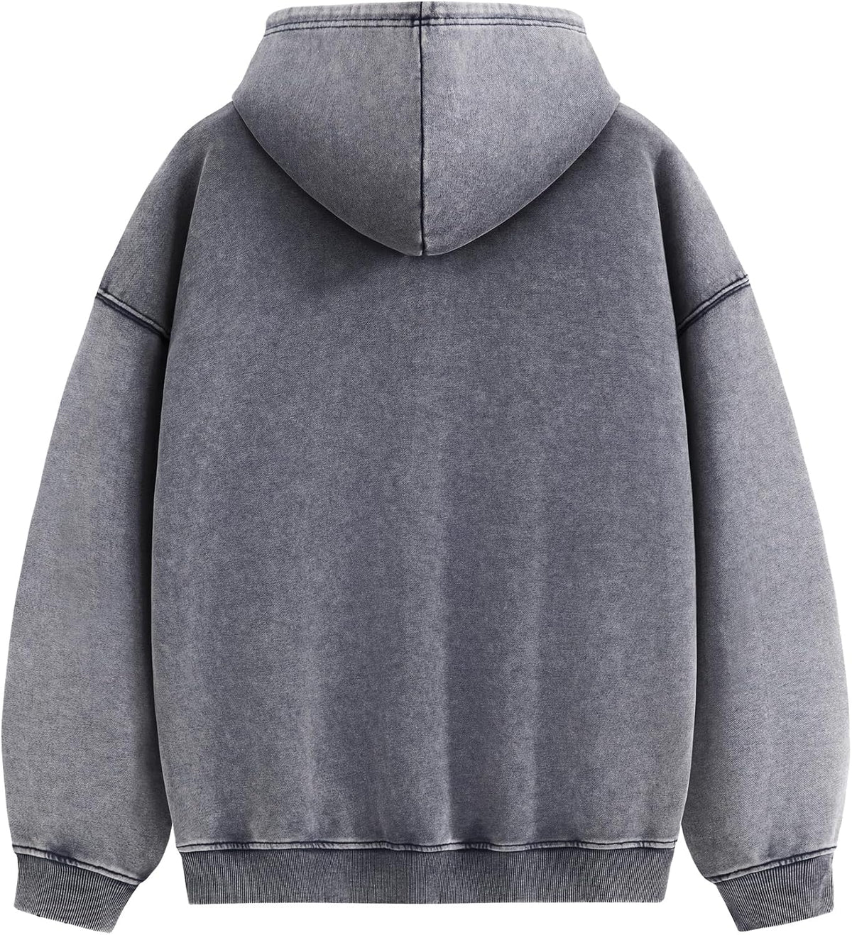 Heavy Blank Washed Plain Hoodies For Men Women