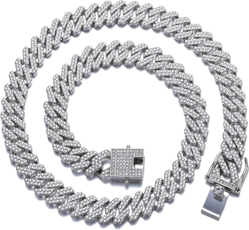 Big Starz Miami Cuban Link Diamond Prong Chain