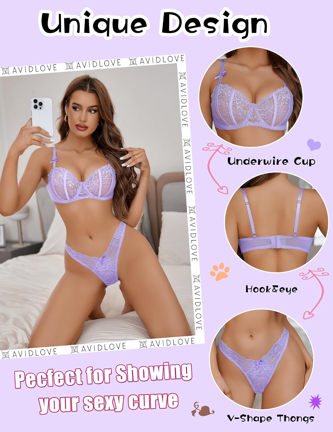 Lace Icon Bra Set