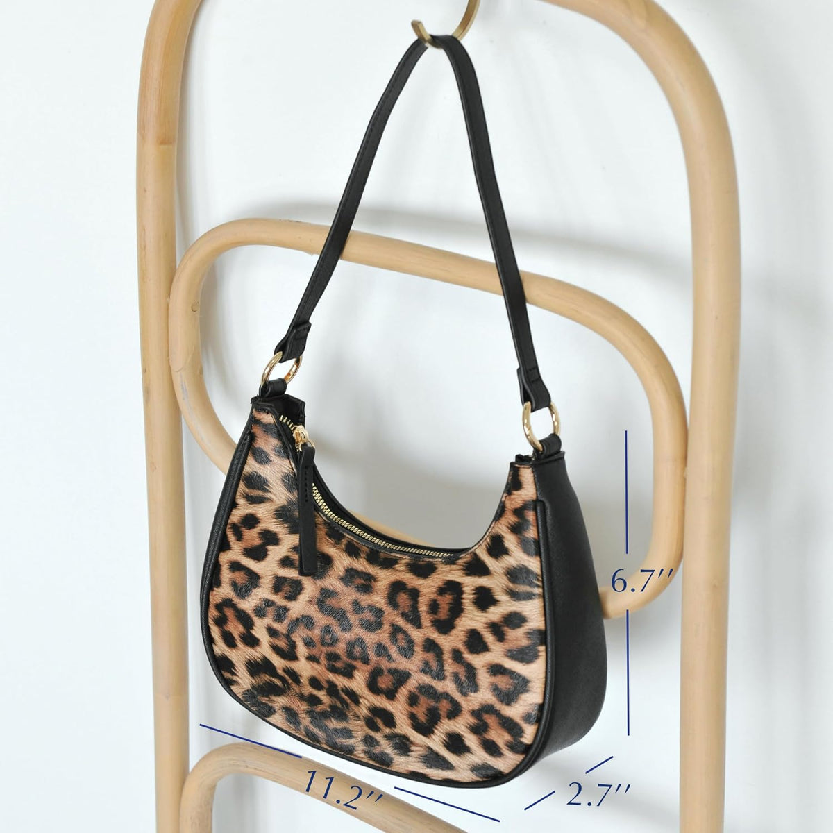 Cartel Vegan Leather Crossbody — Chain Strap