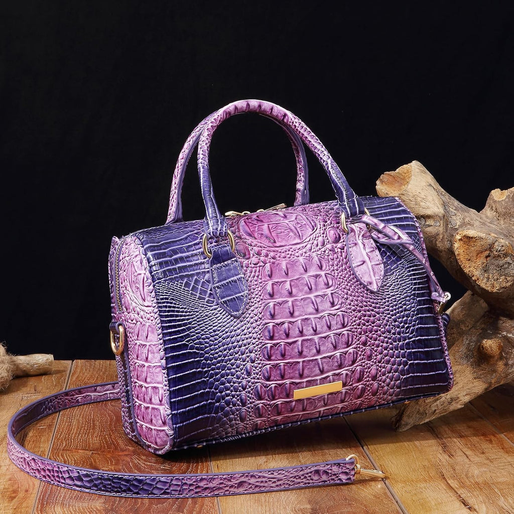 Croc Empire Shoulder Tote