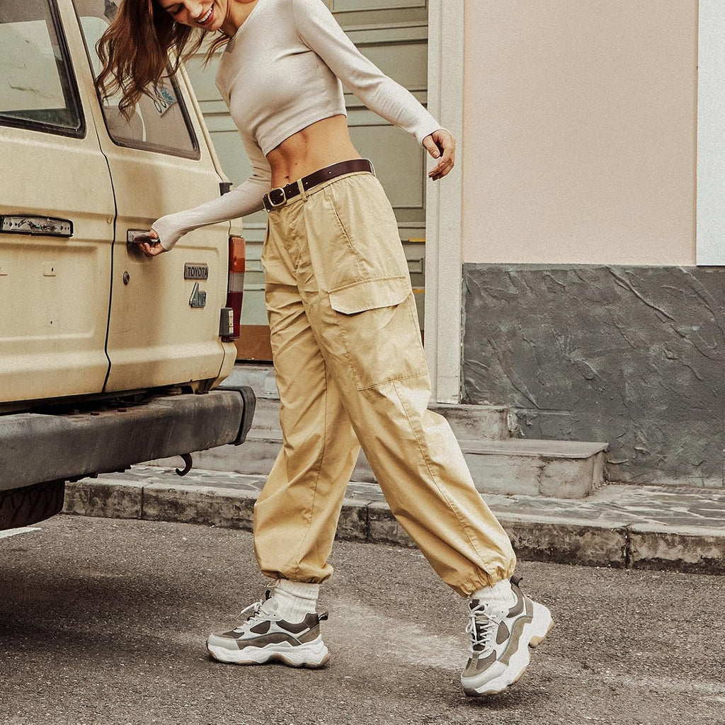 Elevate Chunky Sneakers Lace Up Platform Leather — Women's
