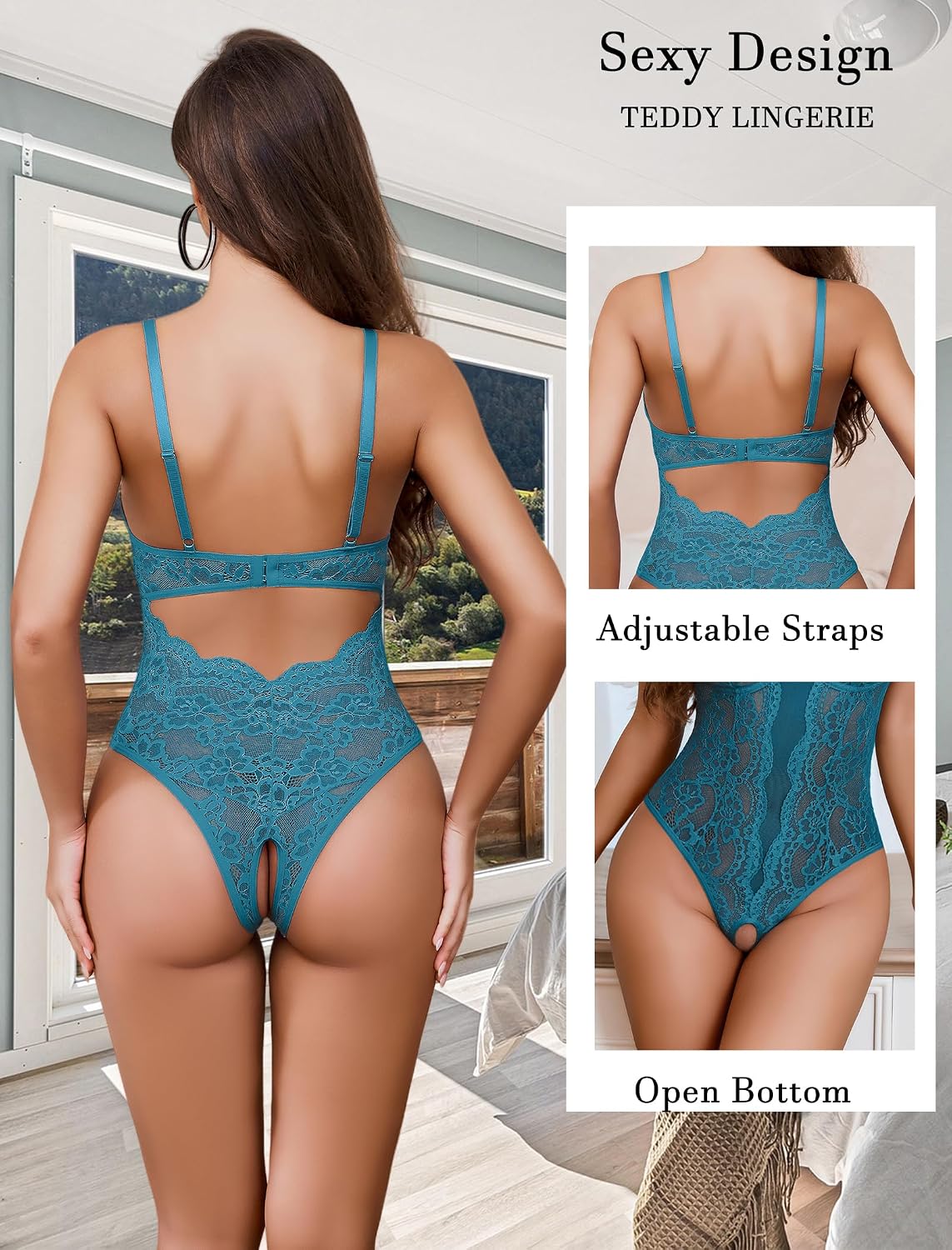 Cut Out Babydoll Teddy