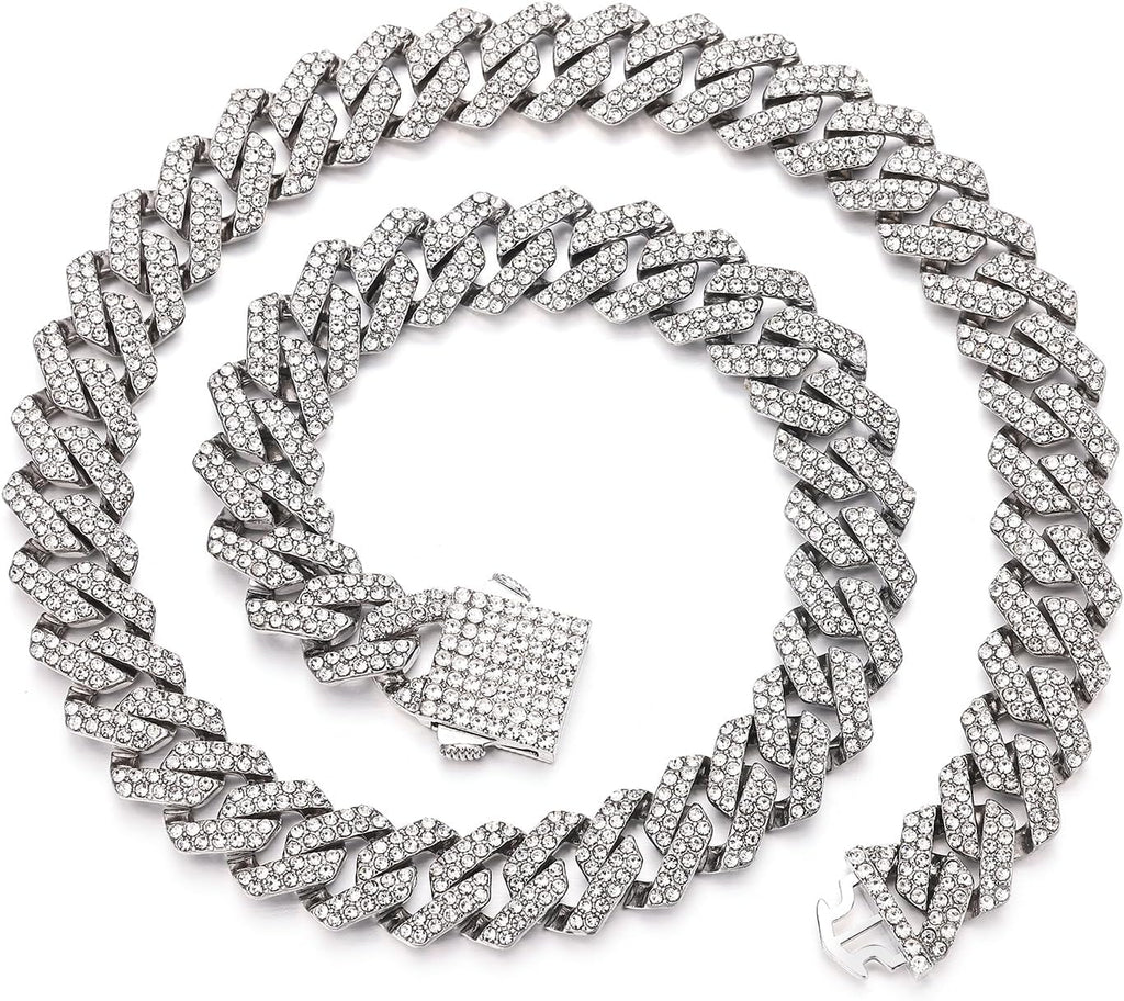 Shine Cuban Link Chain — Iced Out