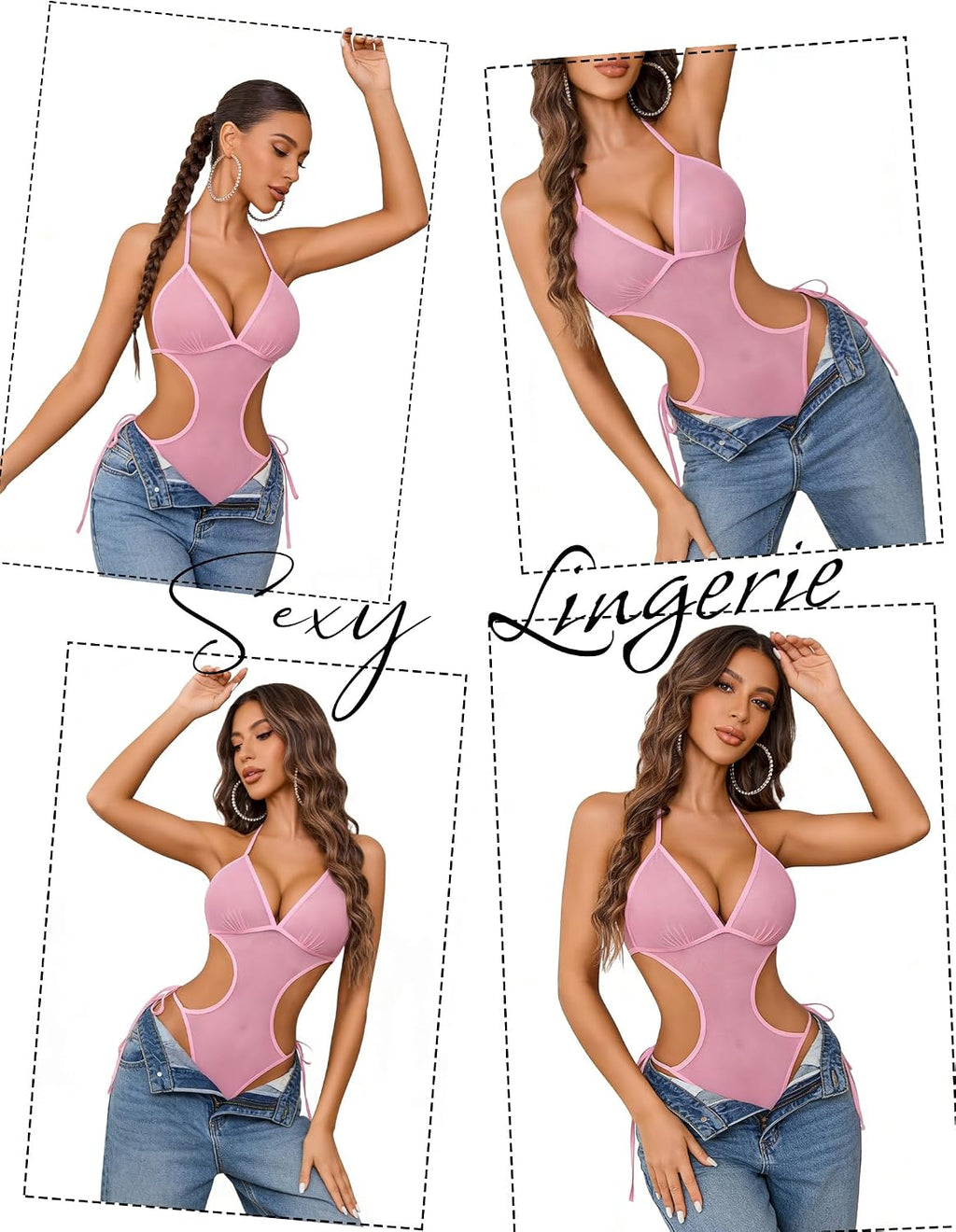 Sheer Lace Bodysuit