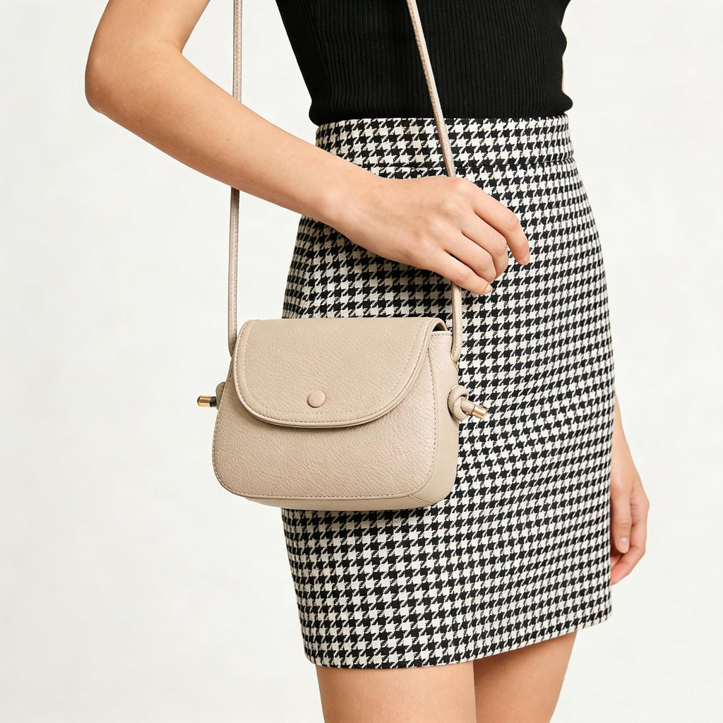 Uptown Vegan Leather Crossbody