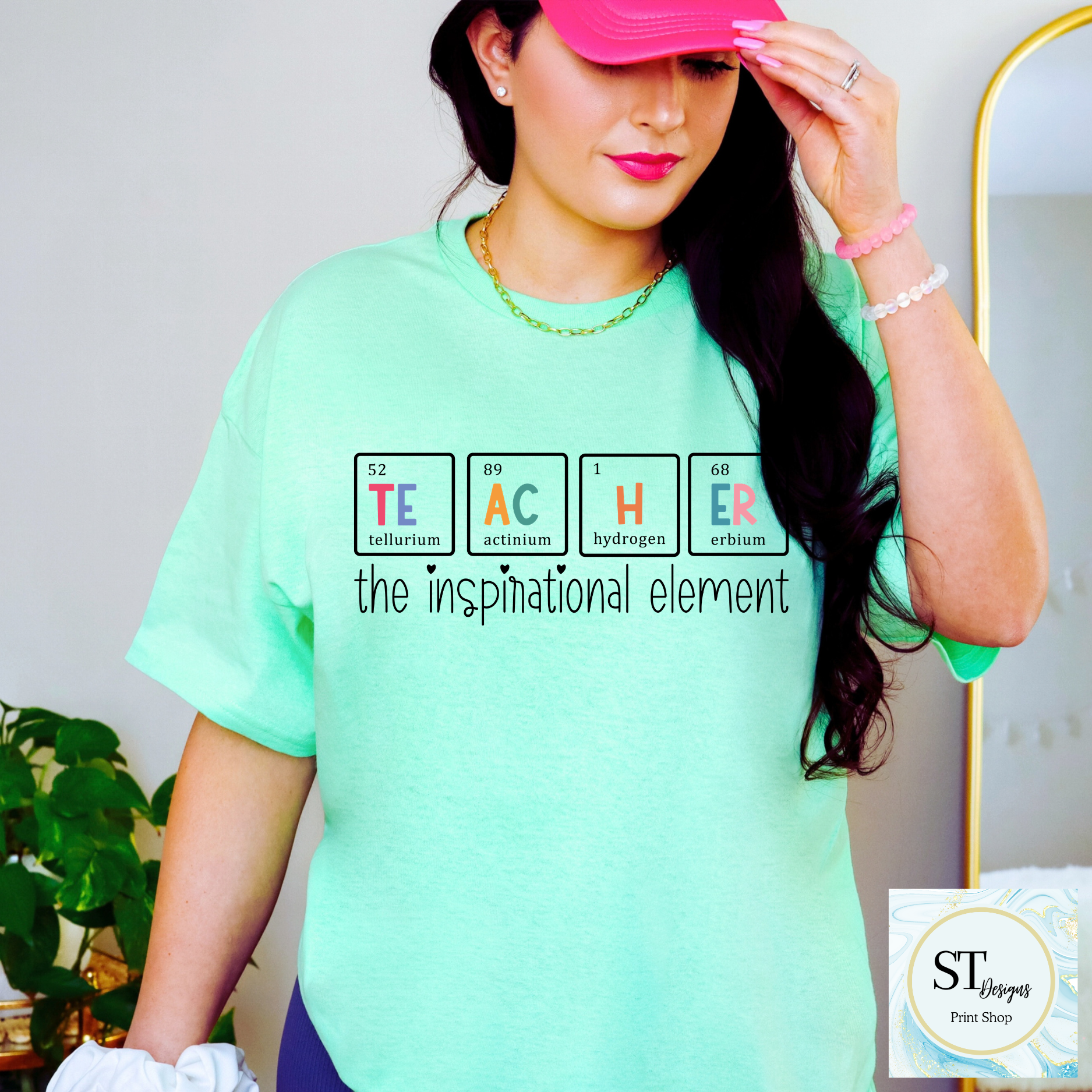 Science Teacher Crewneck Sweatshirt | Teacher Periodic Table Sweatshirt | Chemistry Teacher Gift | STEM Teacher Crewneck | Unisex S-5XL