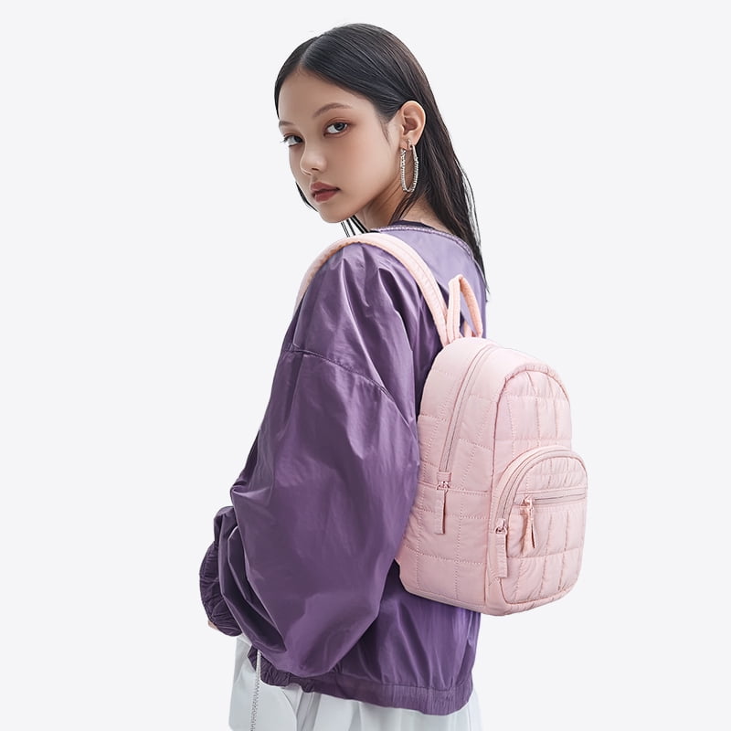 Chain Reaction Backpack Purses Quilted Mini Backpack Puffer — Women's