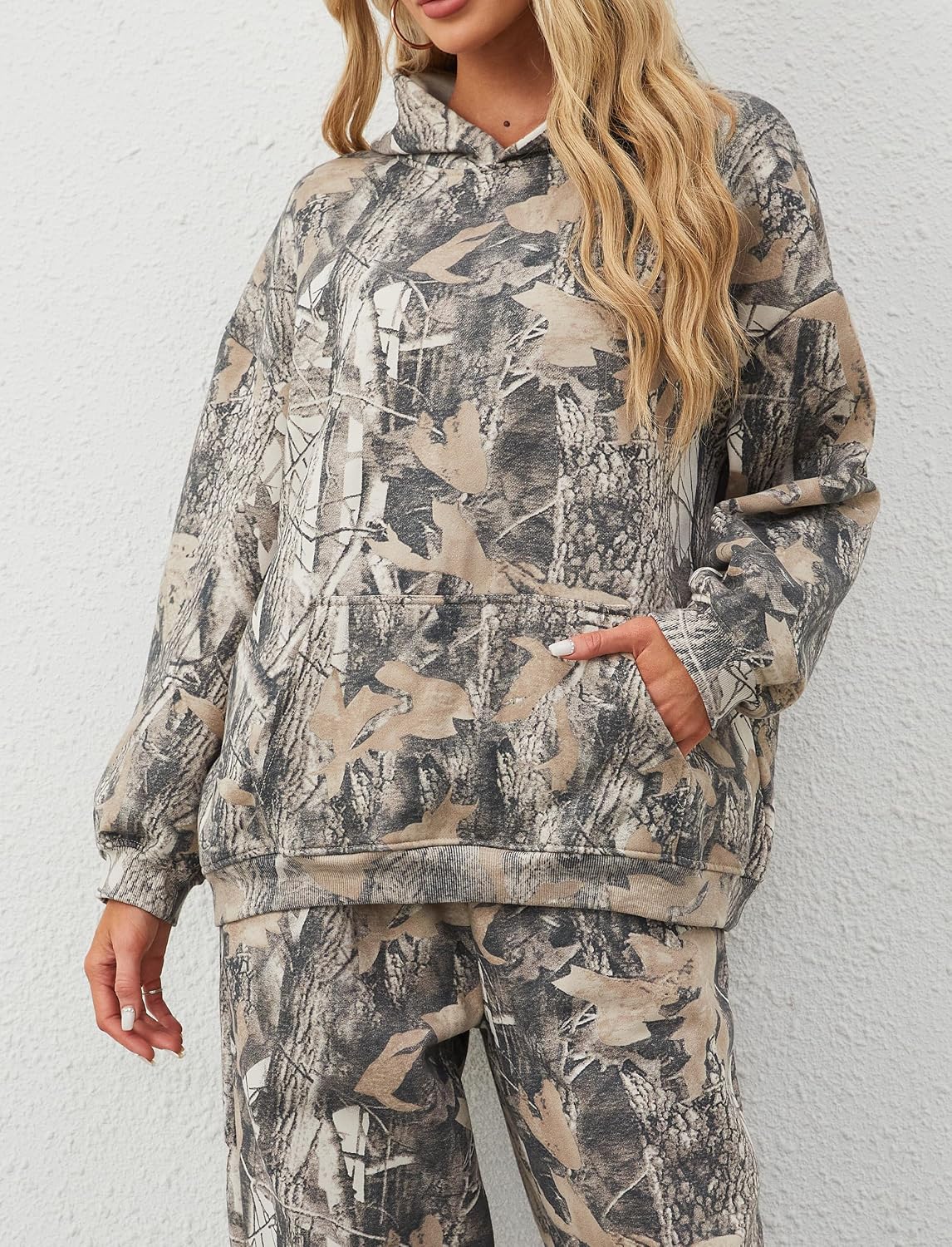 Bar Code Fleece Hoodie — Oversized