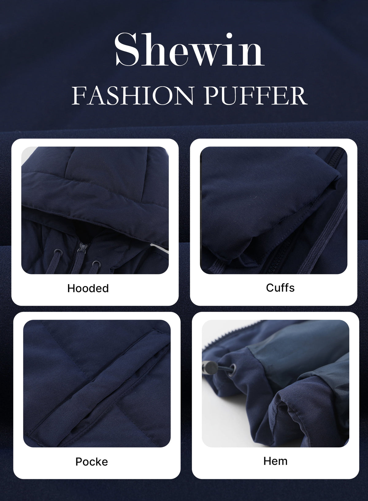 Cashmere Nights Puffer — Hooded