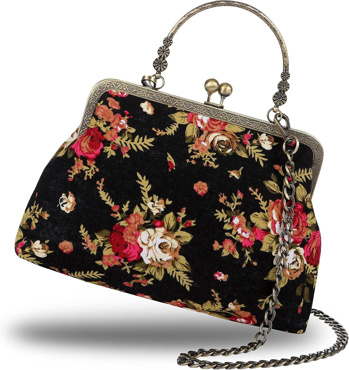 Bloom Kiss Lock Bag