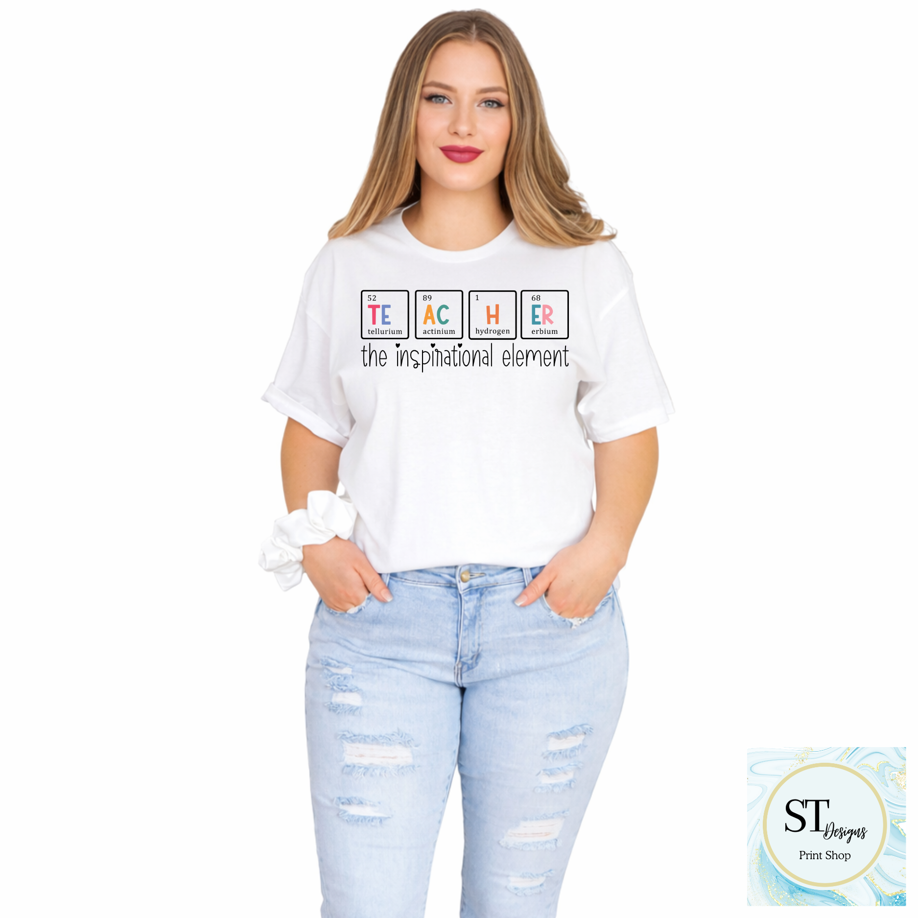 Science Teacher Crewneck Sweatshirt | Teacher Periodic Table Sweatshirt | Chemistry Teacher Gift | STEM Teacher Crewneck | Unisex S-5XL