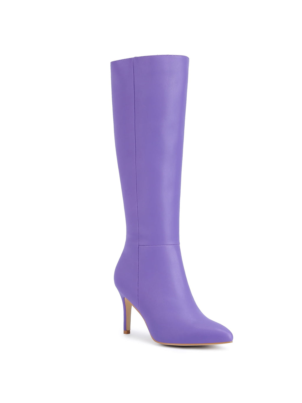 Runway Knee-High Boots — Pointed-Toe