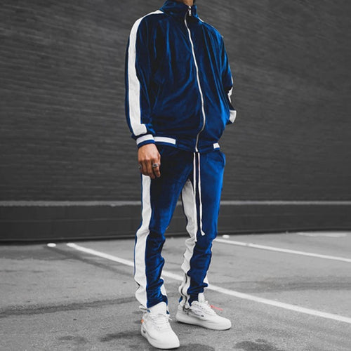 Big Starz Velour Tracksuit 2 Piece Set