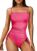 Ribbed Tie-Side One Piece