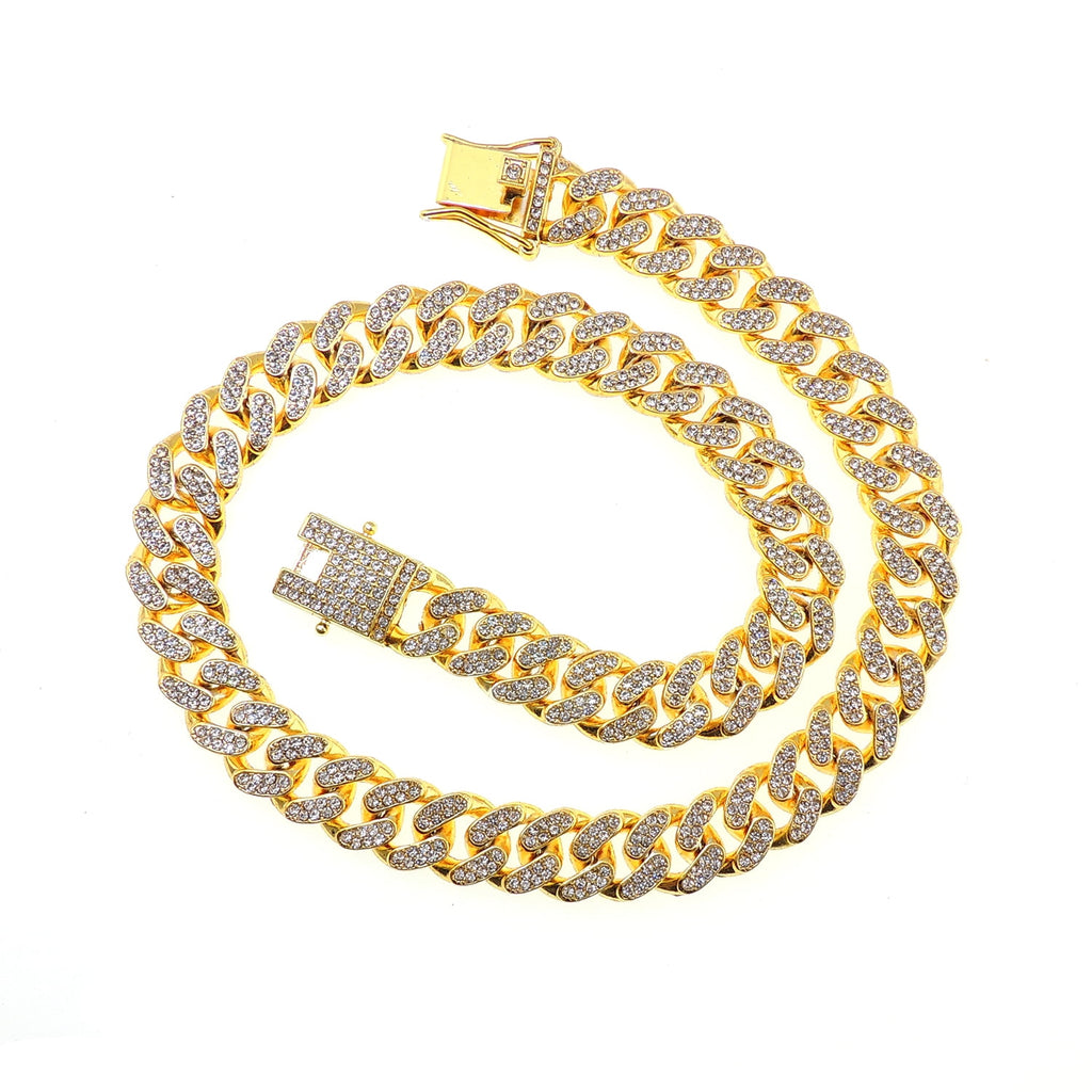 Brilliance Cuban Link Chain — Iced Out