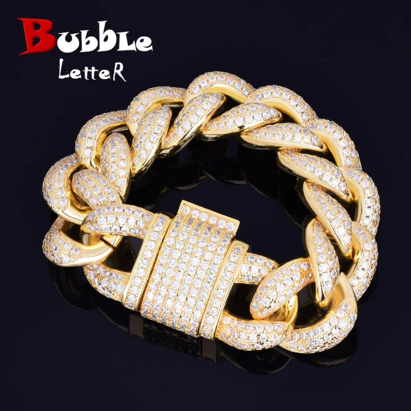 Big Starz Chunky Miami Cuban Chain Bracelet