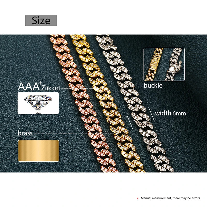 Big Starz 6mm Iced Cuban Chain