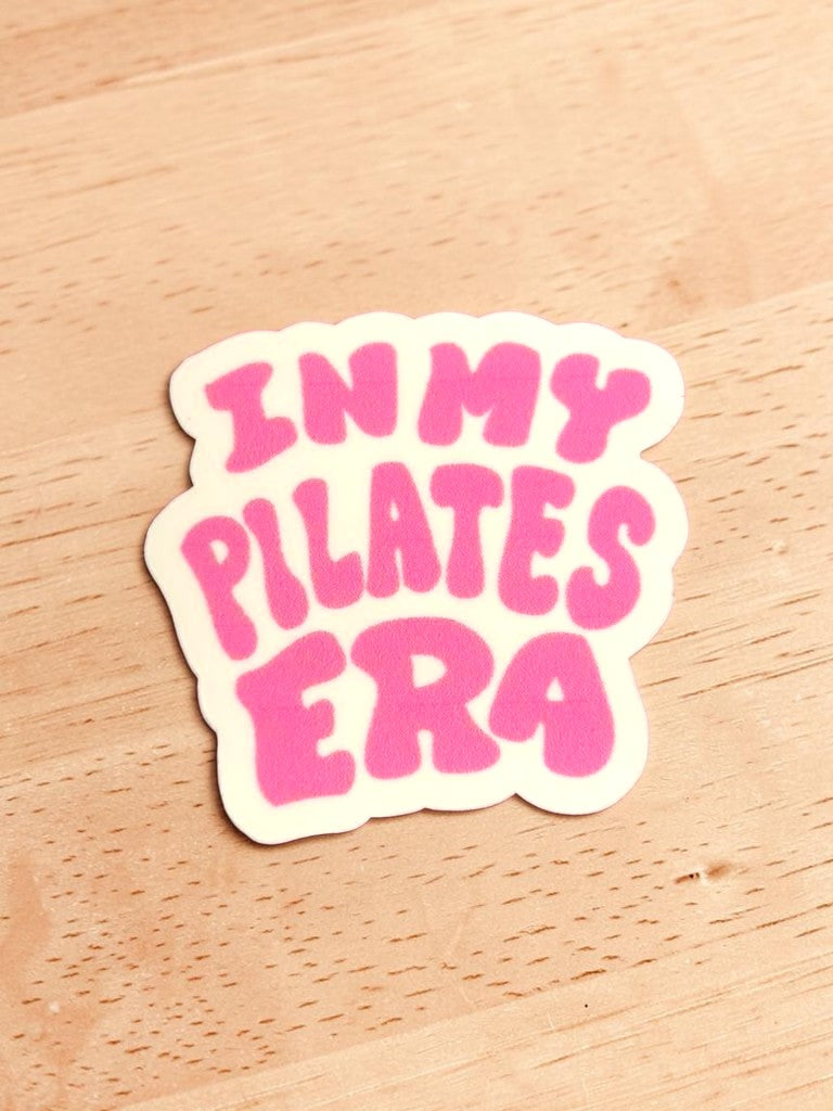 In My Pilates Era Permanent Vinyl Sticker