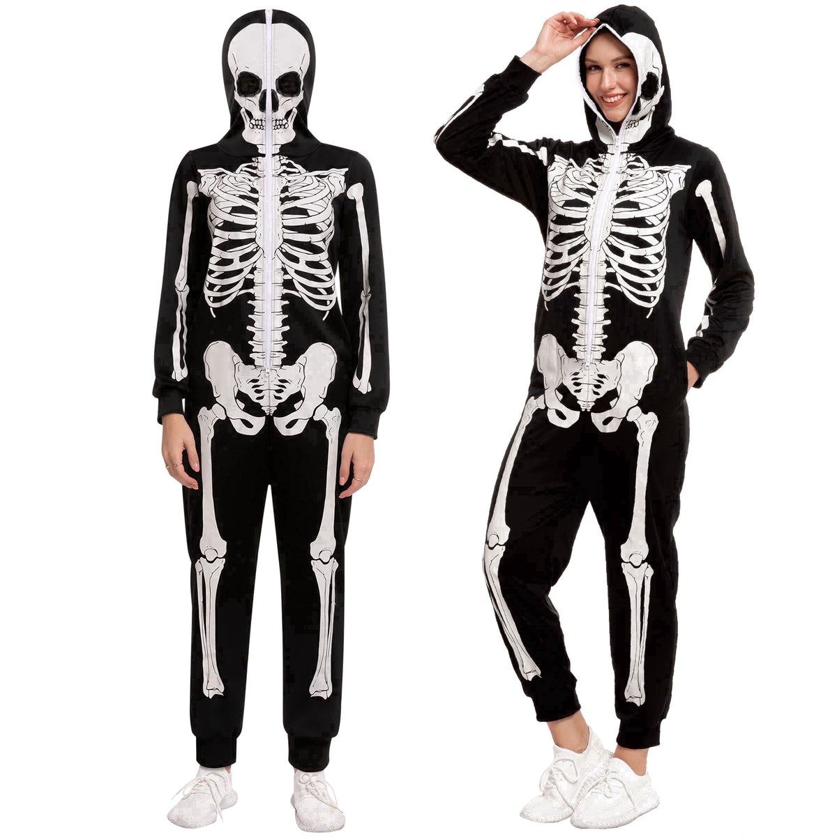 Trick Skeleton Costume for Women Adult Skeleton