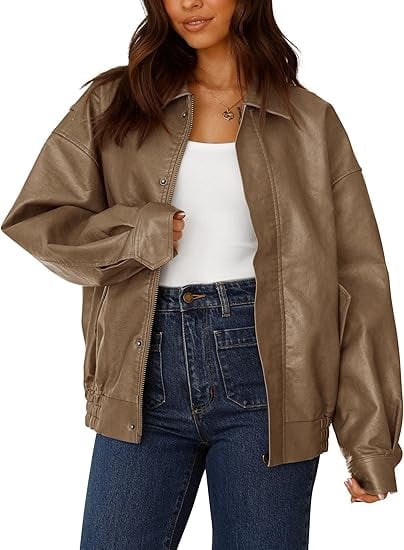 Big Starz Faux Leather Moto Jacket