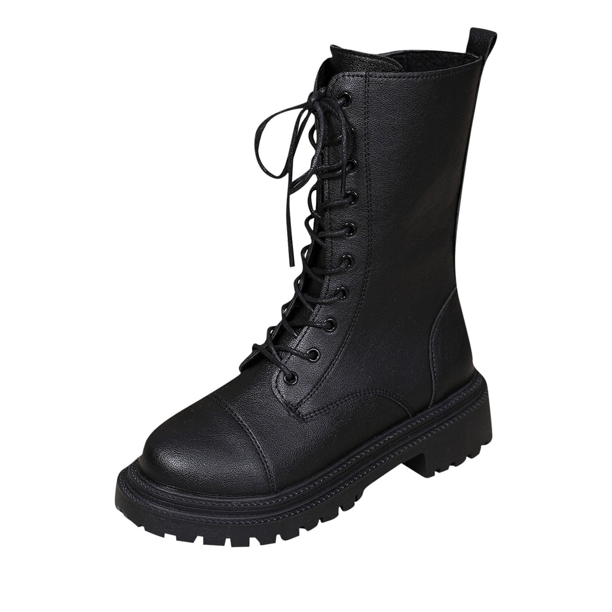 Big Starz Knee High Combat Boots