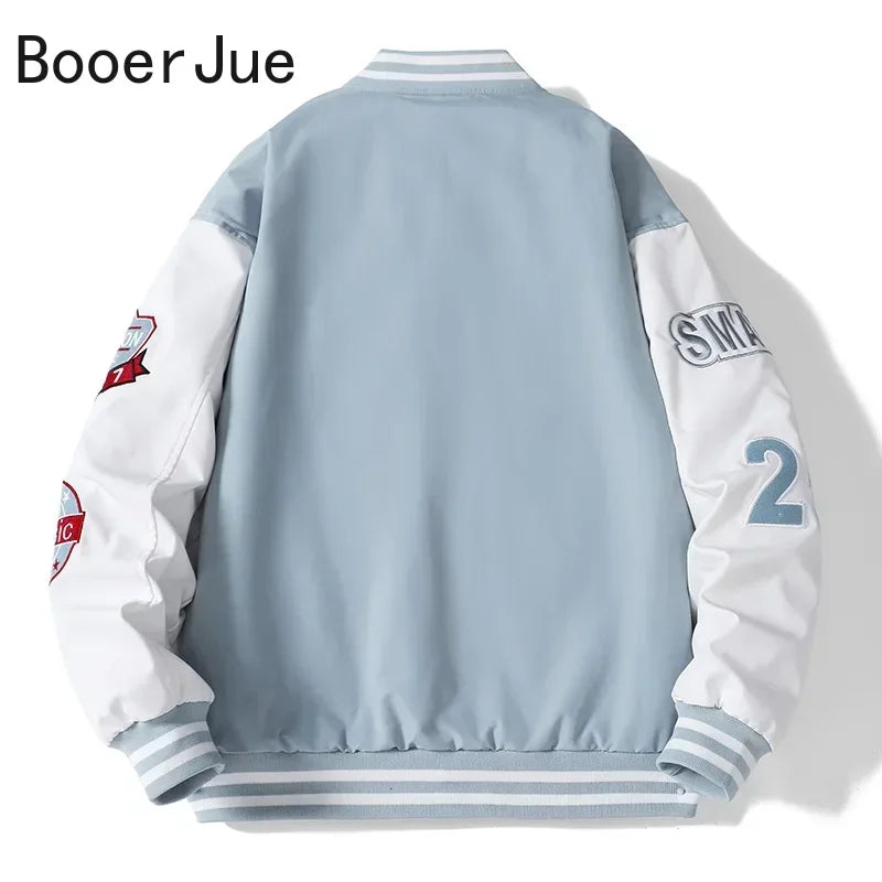 Stack Money Varsity Baseball Bomber Jacket Hip Hop — Men's
