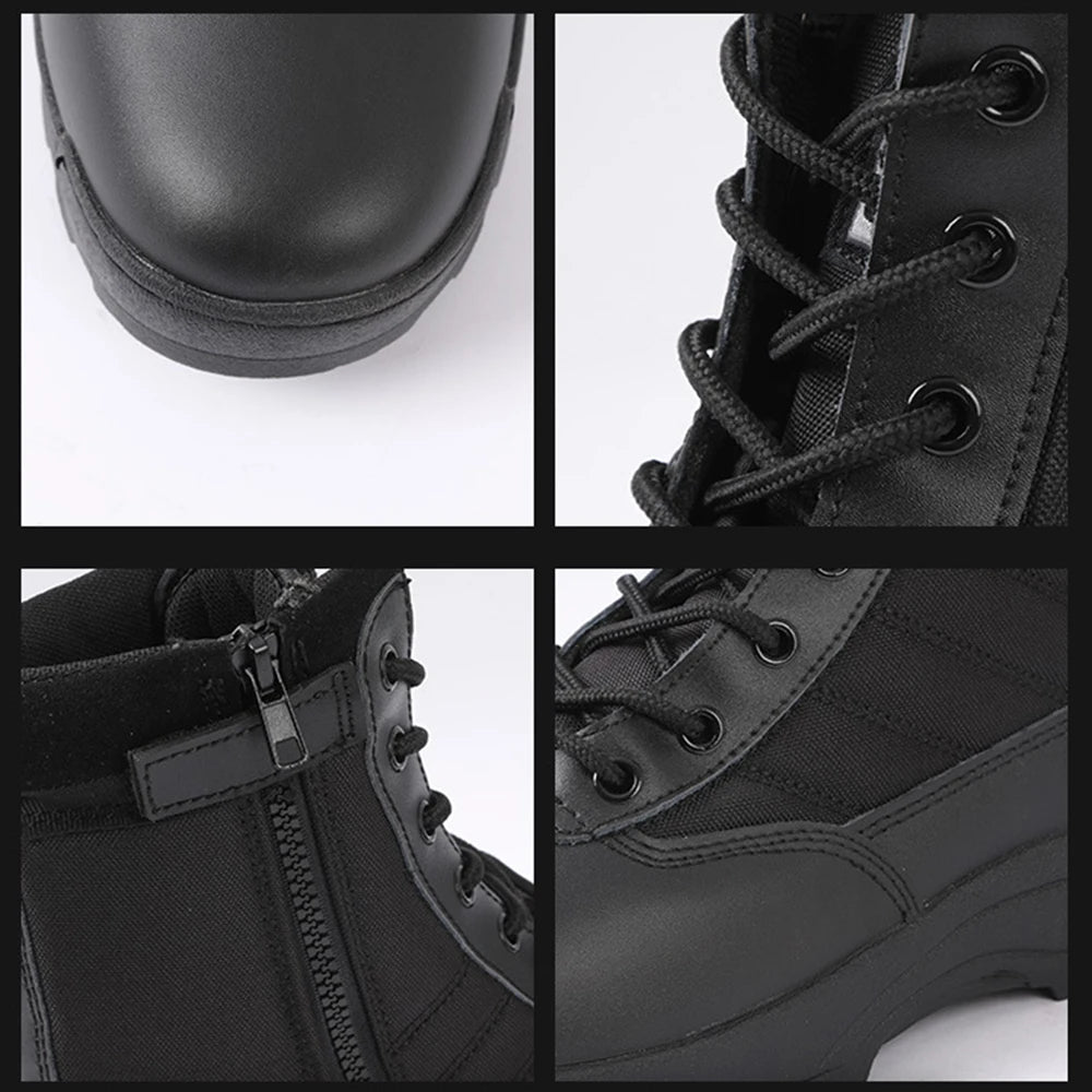 Big Starz Tactical Combat Boots detail