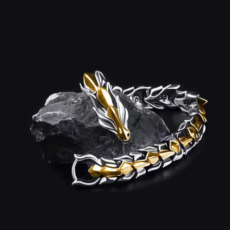 Big Starz Dragon Head Chain Bracelet