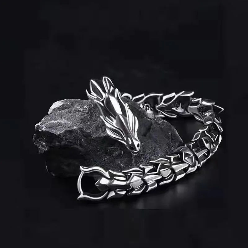 Big Starz Dragon Head Chain Bracelet alternate view