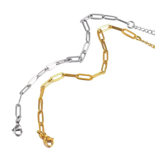Big Starz Paperclip Chain Bracelet — No Fade
