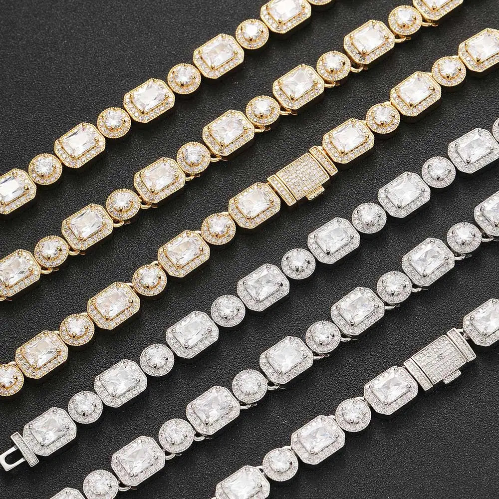 Big Starz Iced Out Bling Pendant Necklace detail