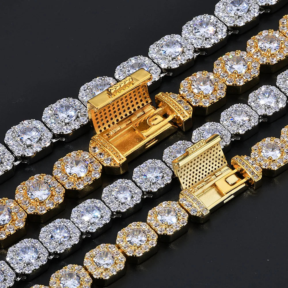 Big Starz Iced Out Tennis Chain Necklace detail