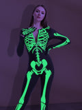 All Hallows Glow in the Dark Skeleton Costume