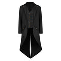 Graveyard Medieval Gothic Steampunk Tailcoat Medieval Victorian Costume — Men's