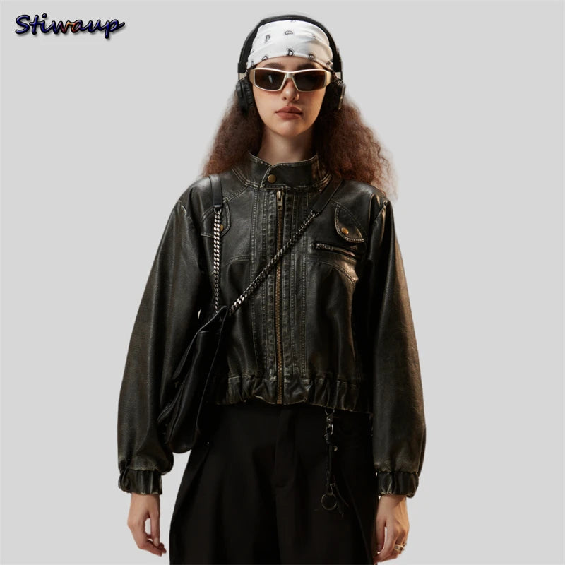 Concrete Vintage Bomber Chic Cropped — Men's