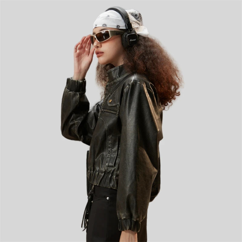 Concrete Vintage Bomber Chic Cropped — Men's