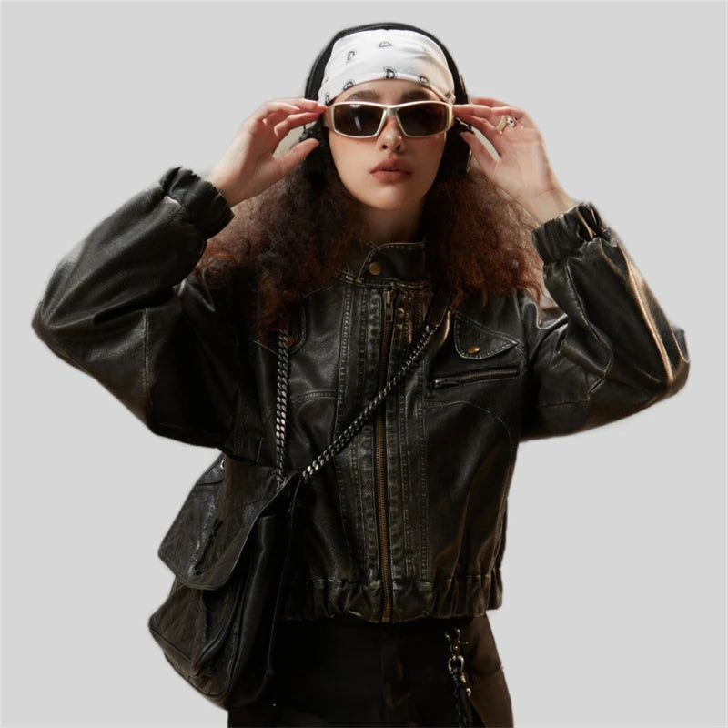 Concrete Vintage Bomber Chic Cropped — Men's