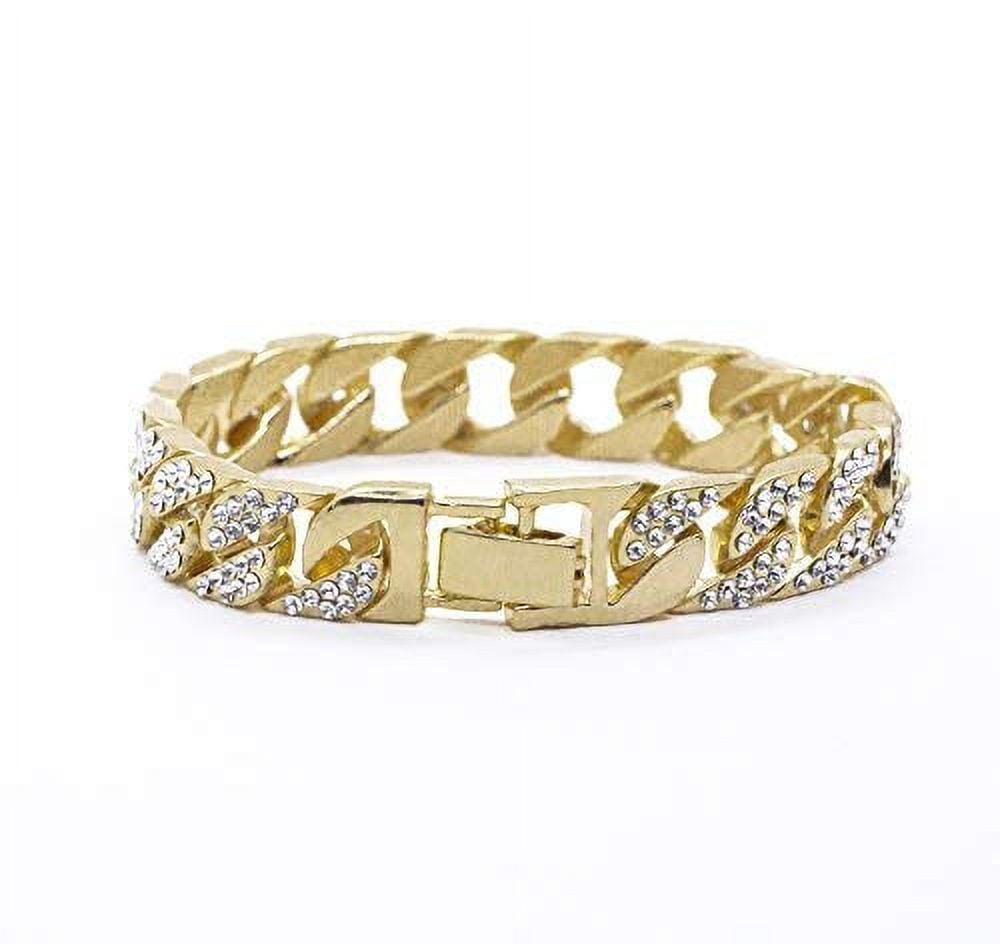 Big Starz Iced Cuban Watch, Bracelet & Necklace Set